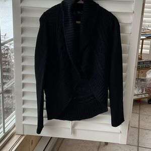 Grace Elements Black Cardigan Sweater